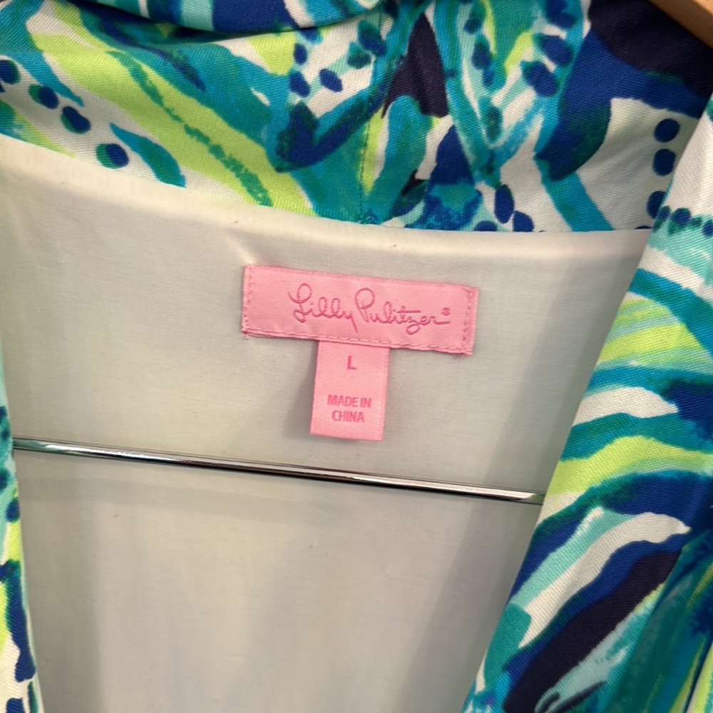 Lilly Pulitzer dress, L, GUC - Picture 2 of 3